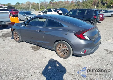 2016 Honda Civic Lx из США, поврежденный, VIN 2HGFC4B54GH314758